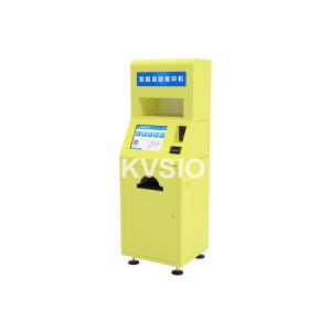 Coin Operated Interactive Touch Screen Kiosk , Payment Machine Kiosk Self Printing Function