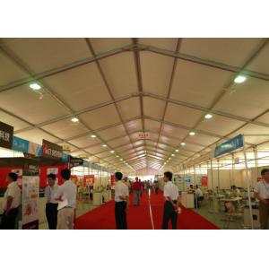 Fire Resistant Auto Trade Show Tents Displays Durable PVC Coating Fabric