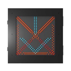 China Signal de signes de sortie de parking de signes de P10mm P16mm LED Lane Control supplier