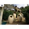 Animatronic Giant Dinosaur Eggs Models For Jurassic Park Decoration 5 Meters