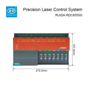 China Precision 5 Axis CO2 Laser Cutting Machine Controller RUIDA RDC6555G wholesale