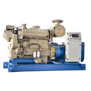 China 6 cylinder marine generators diesel 125kw 140kw / emergency diesel generator supplier