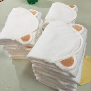 China Factory OEM service 100% organic bamboo fiber blanket baby hooded bath towel