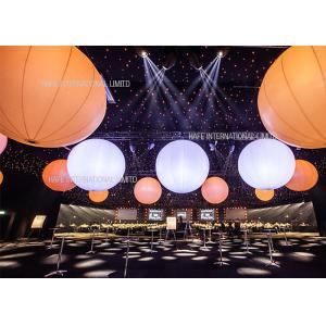 China 90 CM que penduram o balão suspendido inflável com a lâmpada do halogênio 2000W para eventos do partido supplier