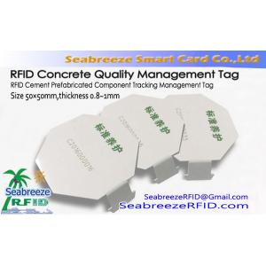 China RFID Cement Tracking Management Tag, RFID Concrete Quality Management Tag supplier