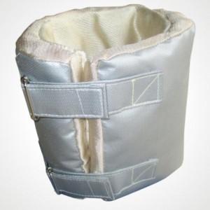 China Customized Removeable Aerogel Jacket Aerogel Insulation Profile For Special Equipment supplier