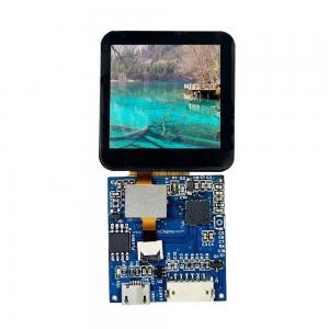 300cd/M2 Square HMI Display Smart LCD Module 240*RGB*240 USB Interface