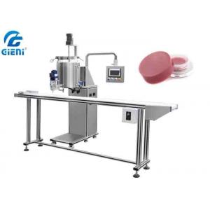 China Semi - Auto Gear Pump Lip Gloss Filling Machine for Viscosity Materials supplier