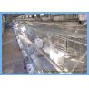 Welded Wire Mesh Fencing Panels Rabbit Battery Cage 3 Or 4 Layers