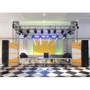 Indoor Small Concert Stage Truss , Aluminum Truss Stage Light Frame SGS Approved