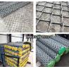 China Cerca galvanizada sumergida caliente de la alambrada de 9 indicadores, Diamond Wire Mesh For Garden wholesale
