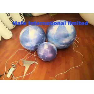 Customize Inflatable Earth Moon Advertising Balloon 50cm 80cm 1m 1.5m 2m 2.2m Max 8m