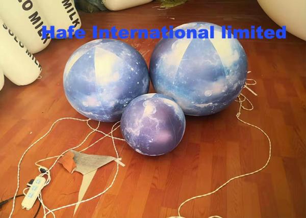 Customize Inflatable Earth Moon Advertising Balloon 50cm 80cm 1m 1.5m 2m 2.2m