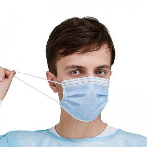China Doctor Nurse Surgical Disposable Face Mask For Personal Care Air Pollution Anti Fog supplier