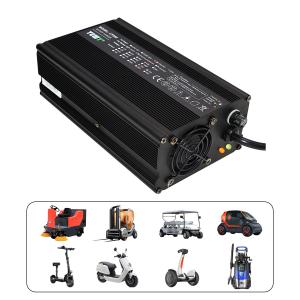 Electric Motorcycle 6A 72V Lithium Ion Battery Charger High Power