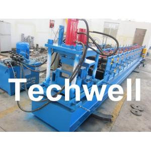 China Steel C Shape, C Channel Roll Forming Machine With GCr15 Steel Roller Material wholesale