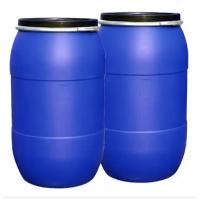 China Locking Ring 200L Blue Drum Plastic HDPE 200 Litre Fermenter on sale