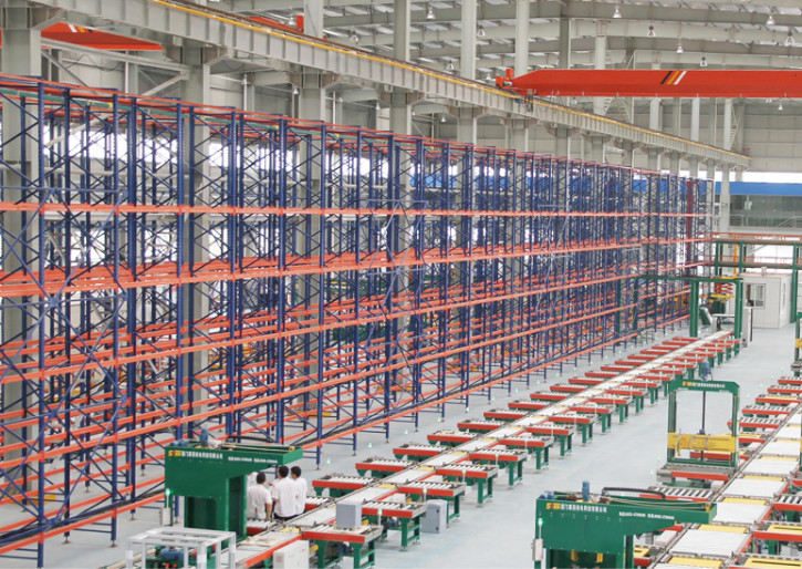 Outdoor Galvanized ASRS Racking System / Automated Shelving Systems For Warehouse
