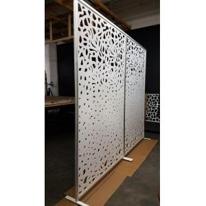Custom Decorative Aluminium Fencing Security Tape Colorbond Privacy Fence