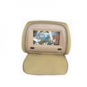 China Universal 9 Inch Headrest DVD Player ABS Material Type Built In 2 Speakers supplier