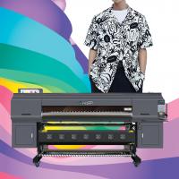 China Digital Inkjet Sublimation Paper Printer With Epson I3200A1head For Cushion/scarf/ice Mat on sale