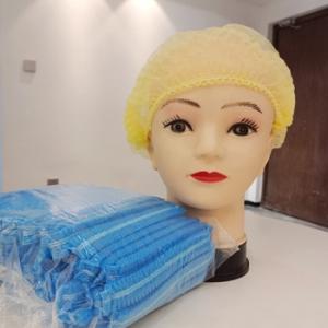 China 20000pcs Disposable Hair Net Caps 100pcs/Bag For Hospital Clinic supplier