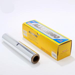China Pharmaceutical Aluminum Foil Rolls for Kitchen Silver Laminated Shrink Film Packaging supplier