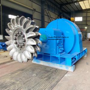 Stainless Steel 2.2MW Hydro Pelton Turbine Generator For Micro Hydro Power Plant