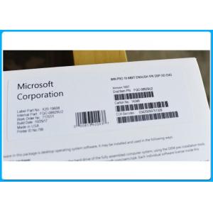 authentic windows license Microsoft Windows 10 Pro Software Pack OEM 32 / 64 Bit Key Code