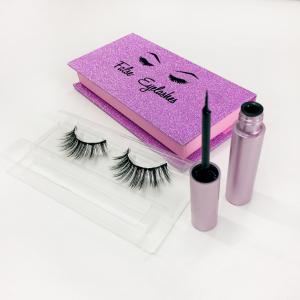 Custom  Eyeliner Magnetic Eyelashes / Magnetic Lashes And Liner Lash Kit