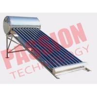 China 120L Integrated Solar Water Heater Tubes , Solar Hot Water Heater System For Family on sale