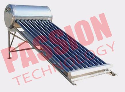 120L Integrated Solar Water Heater Tubes , Solar Hot Water Heater System For