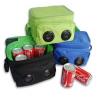 China mini portable Cooler bag with speakers for MP3/ipod/mobilephone/Iphone wholesale