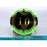 China Difficile de tordre les jetons de poker authentiques de casino, Crystal Dice Poker Chips wholesale