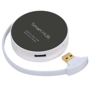 China CUBO redondo esperto de carregamento rápido de USB dos portos do adaptador 4 supplier