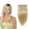 China Brazilian Straight Clip In Pre Bonded Hair Extensions No Any Bad Smell wholesale