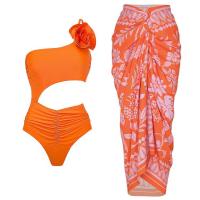 China Vibrant Three Swimsuit Set Wire Free Support Fun Colors for Summer Activities on sale