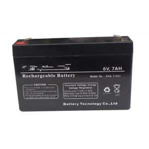 6v 7ah Rechargeable Lead Acid Battery / Sealed Rechargeable Battery 6v