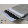 Fiber Glass Cloth Fireproof Document Bag / 6.7"x 10.6" Fire Resistant Envelope