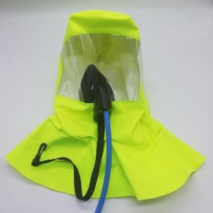 China EEBD Hood Full Face Mask Breathing Apparatus Components With Mouth &amp; Nose Valve wholesale