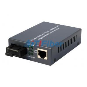 China 100M  Fiber Optic Media Converter For SC LC Port  , Fast Ethernet Media Converter supplier