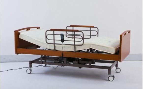 2100 * 1000 * 350 - 720mm Home Care Bed For Nursing Electrically Operated