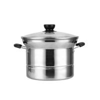 Multi Function Stackable Steamer Pot 22cm Stainless Steel