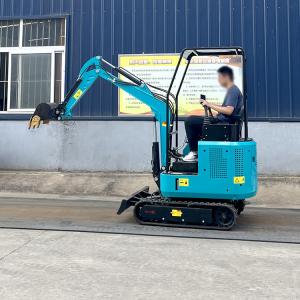China 1.2ton 1.7ton Mini excavadora excavadora hidráulica pequeña máquina micro excavadora a precios supplier