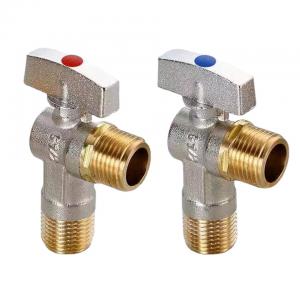 Rising Stem Brass Angle Valve With Zinc Handle For Industrial Use