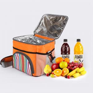 14.5L EPE Cooler Tote Bag Waterproof Oxford Cloth Insulated Portable 25x24x21cm