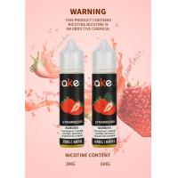 China Vape Liquid E-Cigarette Oil Strawberry Taste 5mg 6mg Nicotine MSDS on sale