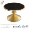China Black Bronze Coffee Table Antique Style , Oversized / Large Round End Table wholesale