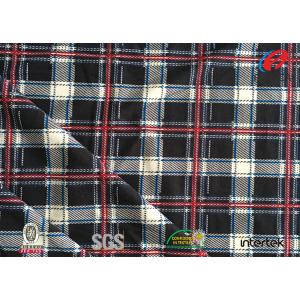 China Cree el control de la tela para requisitos particulares del punto del punto del poliéster imprimió firmeza de color del grado 3-4 supplier
