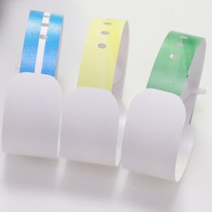 Rectangle Shape Hospital Patient Wristband Disposable ID Bracelet